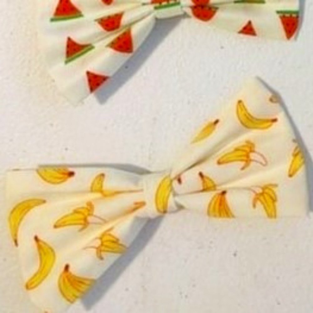 💎✨BOGO👧 Banana Hair Bow - Picture 1 of 6